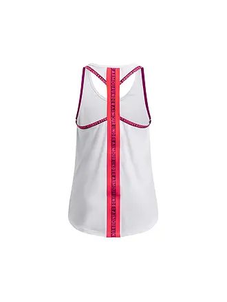 UNDER ARMOUR | Débardeur de fitness UA-Knockout pour fille | weiss